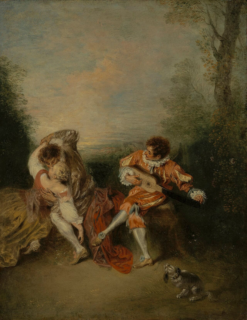 De Verrassing - Antoine Watteau