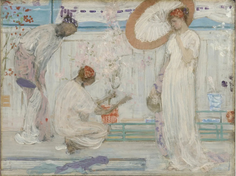 De Witte Symfonie: Drie Meisjes - James Abbott McNeill Whistler