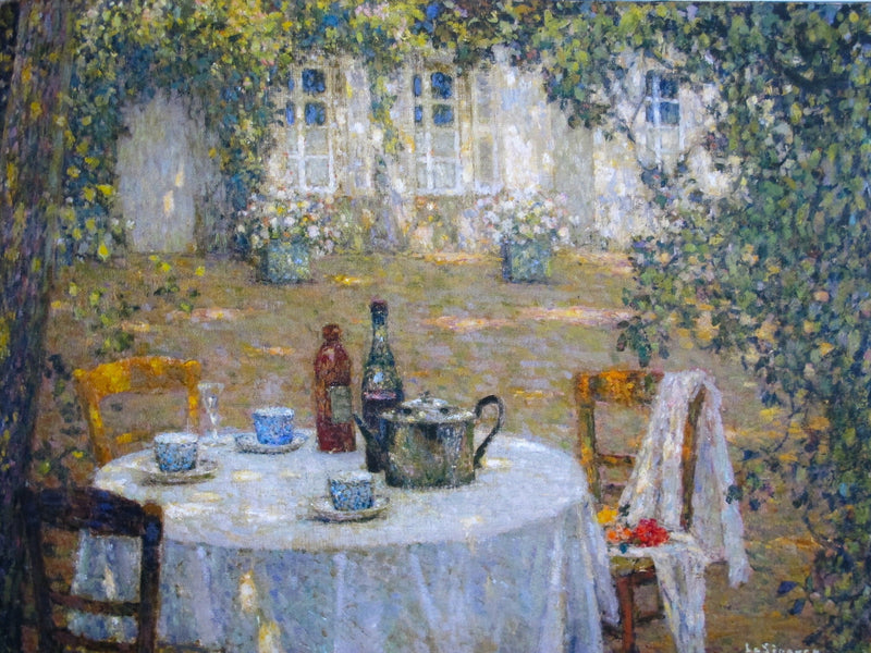 De Tafel in de Zon - Henri Le Sidaner