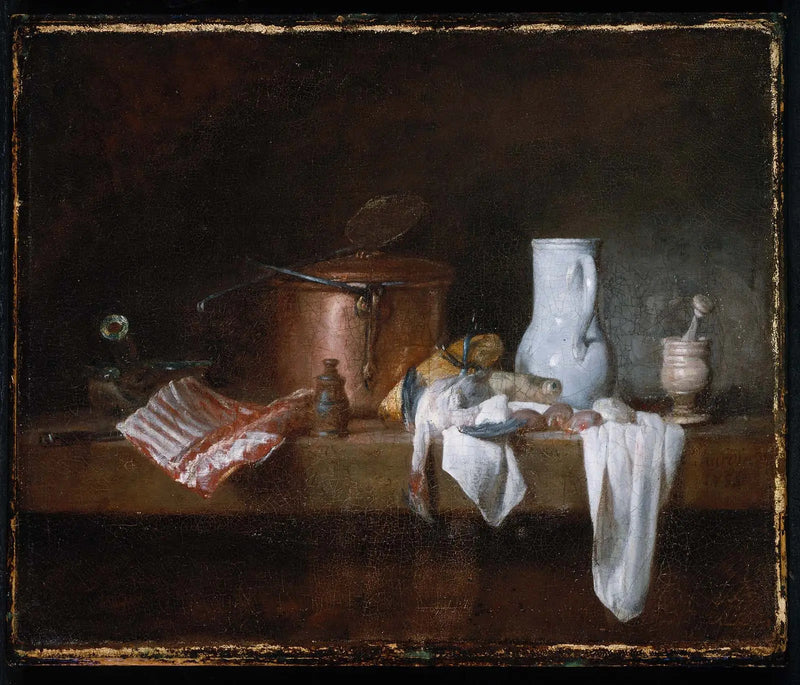 De Keukentafel - Jean Simeón Chardin