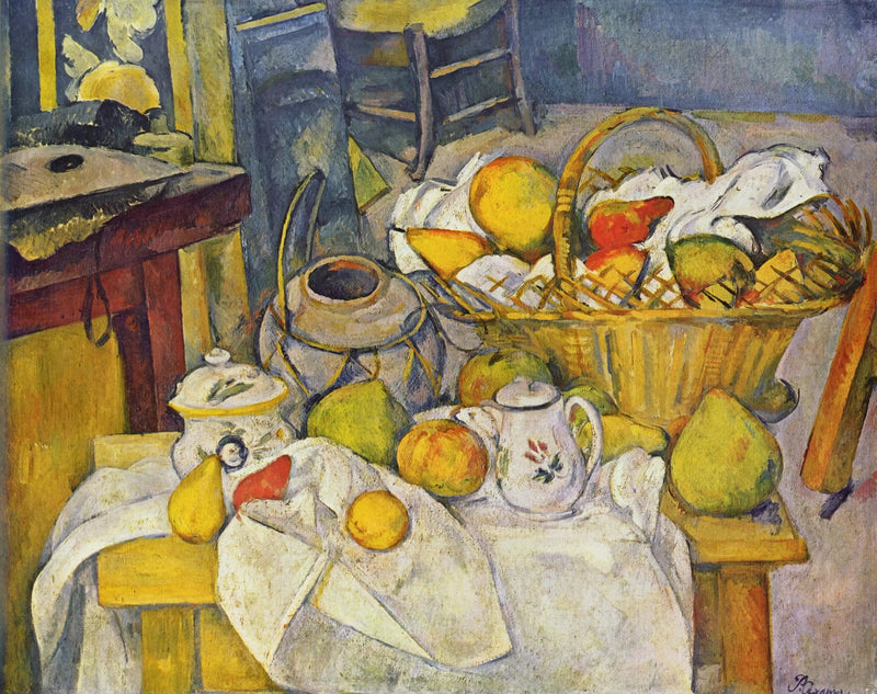 De Keukentafel - Paul Cézanne