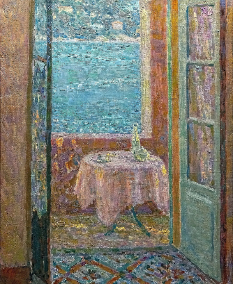 De Tafel van de Zee, Villefranche-sur-Mer - Henri Le Sidaner