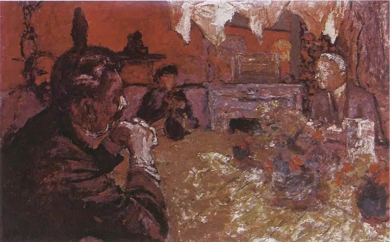 De tafel van de clos Cézanne - Édouard Vuillard