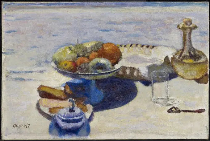 De gedekte tafel - Pierre Bonnard