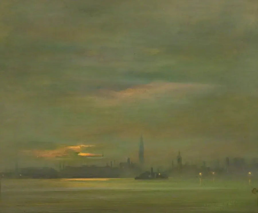 De Theems, 's avonds - James Abbott McNeill Whistler