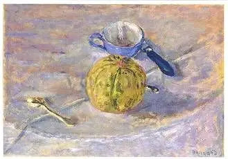 De blauwe beker - Pierre Bonnard