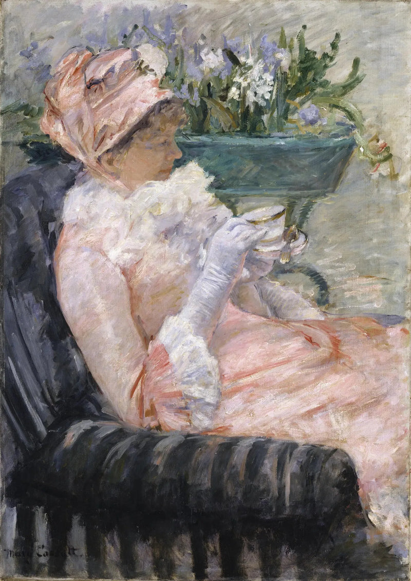De Theekop - Mary Cassatt