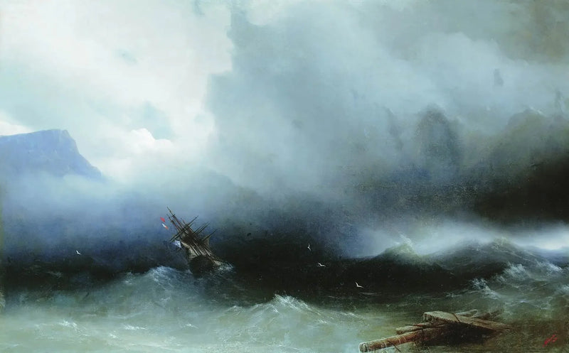De storm op zee - Ivan Aïvazovski

Source:
La tempête en mer - Ivan Aïvazovski