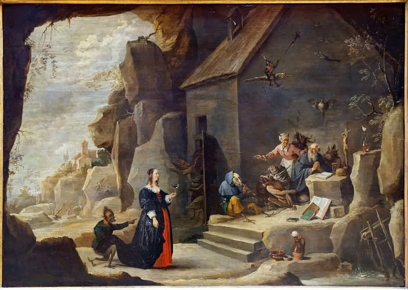 De Verleiding van de heilige Antonius - David Teniers de Jonge

Source:
La Tentation de saint Antoine - David Teniers le Jeune