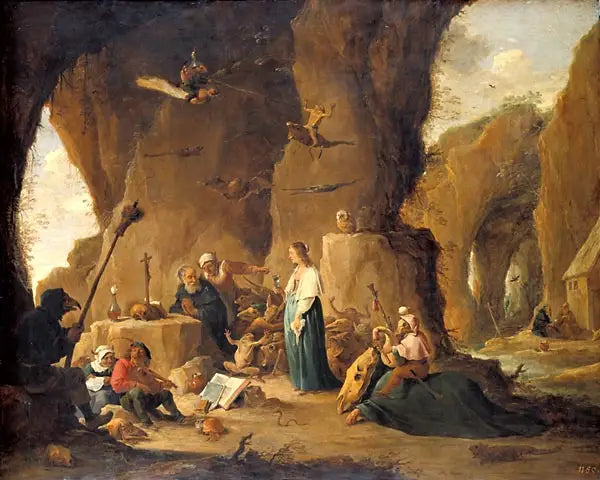 De Verleiding van de heilige Antonius - David Teniers de Jonge

Source:
La Tentation de saint Antoine - David Teniers le Jeune