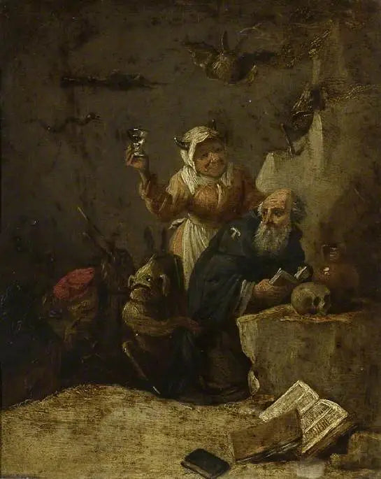 La tentation de saint Antoine - David Teniers le Jeune - Alpha Reproduction