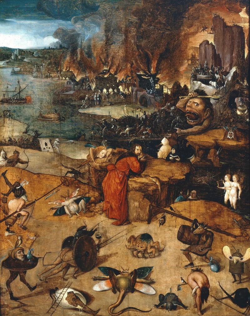 De Verleiding van de heilige Antonius - Hieronymus Bosch
