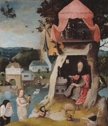 De Verleiding van de heilige Antonius - Hieronymus Bosch