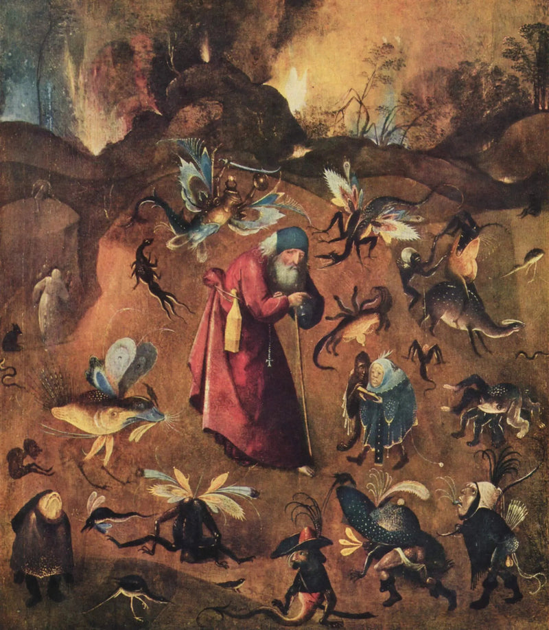 De Verleiding van de heilige Antonius - Hieronymus Bosch