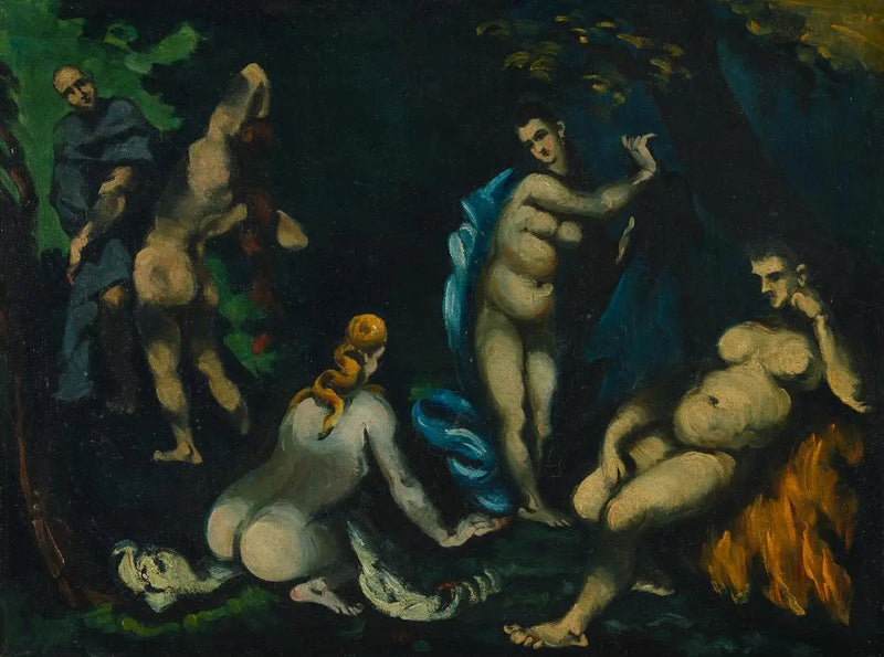 De Verleiding van Sint Antonius - Paul Cézanne