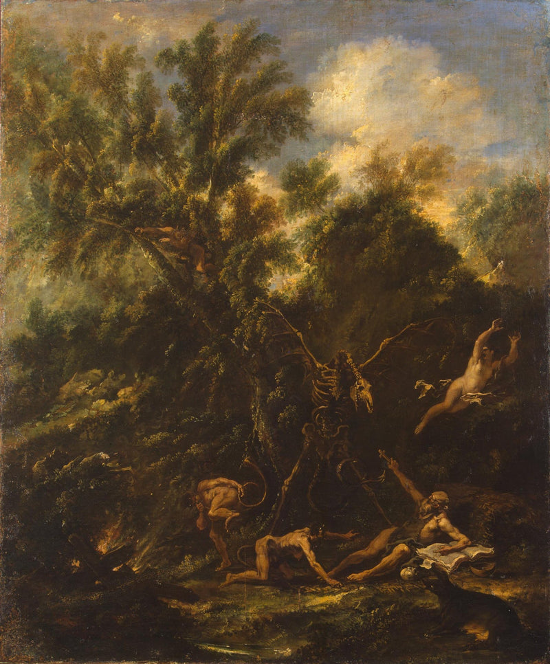 De Verleiding van Sint-Antonius - Sebastiano Ricci