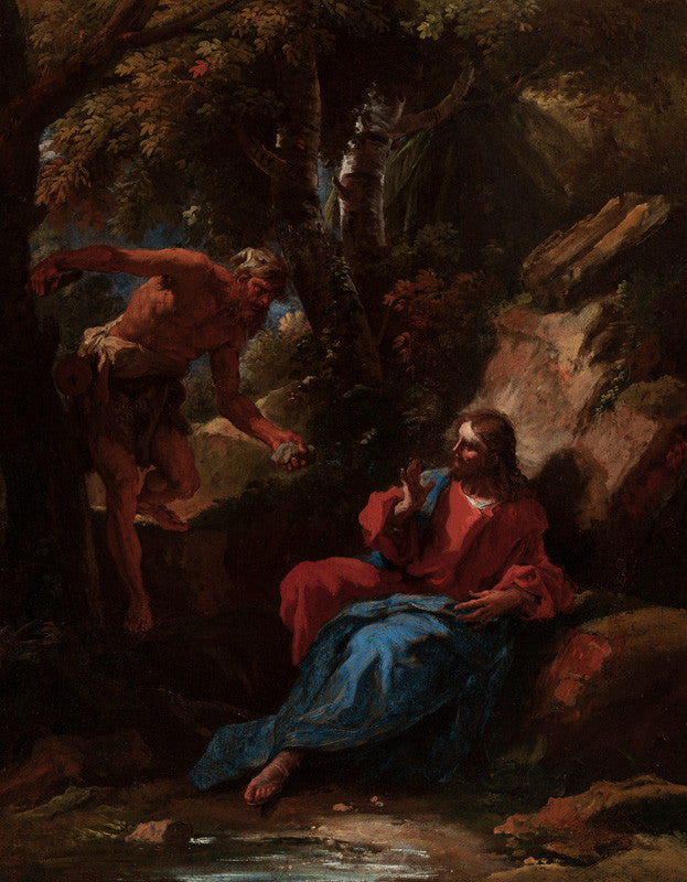 De Verleiding van Christus - Sebastiano Ricci