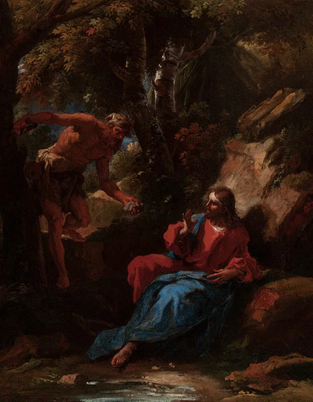 De Verleiding van Christus - Sebastiano Ricci