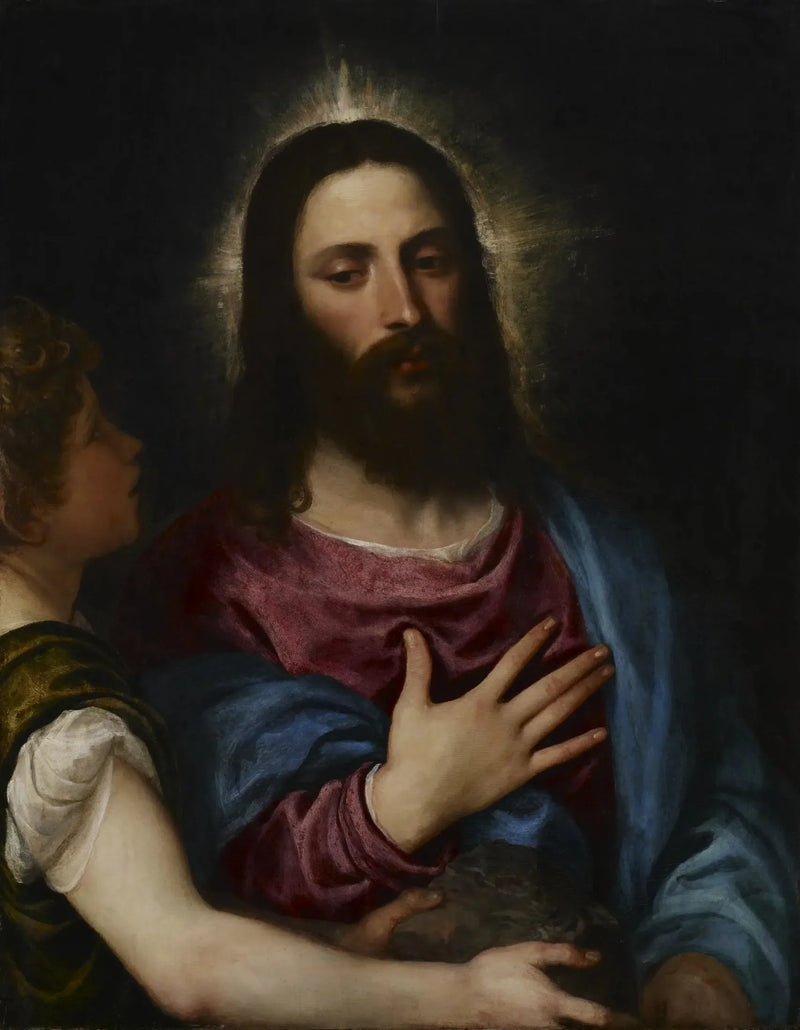 De verleiding van Christus - Titian