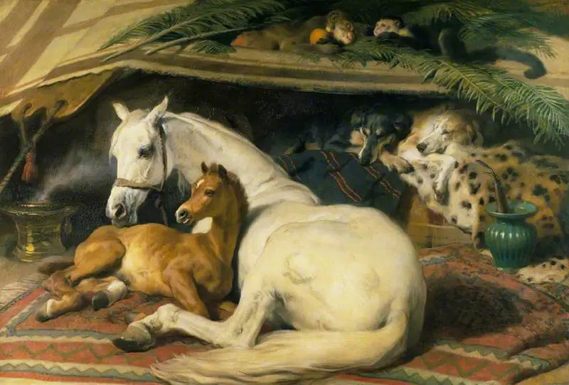 De Arabische Tent - Edwin Henry Landseer

Source:
La Tente arabe - Edwin Henry Landseer