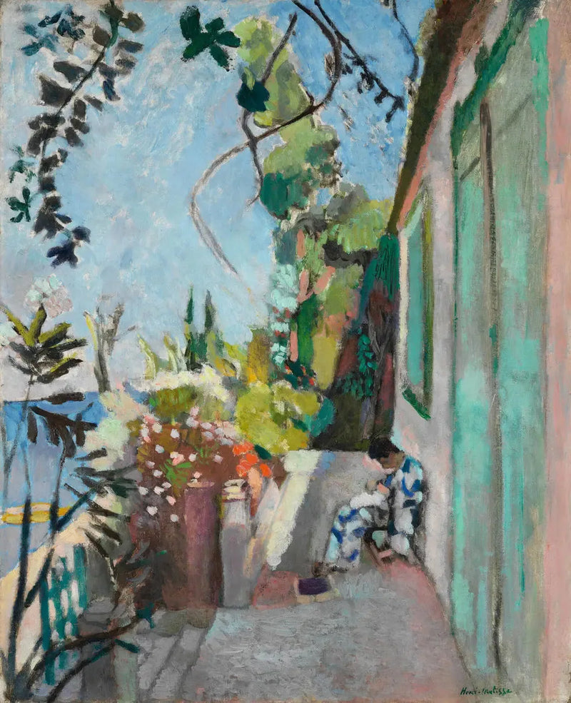 Het Terras, Saint-Tropez - Henri Matisse