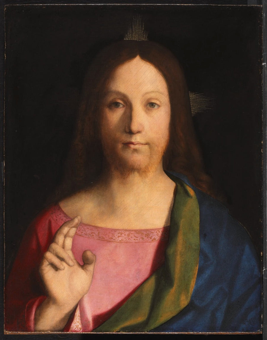 Het hoofd van Christus - Giovanni Bellini