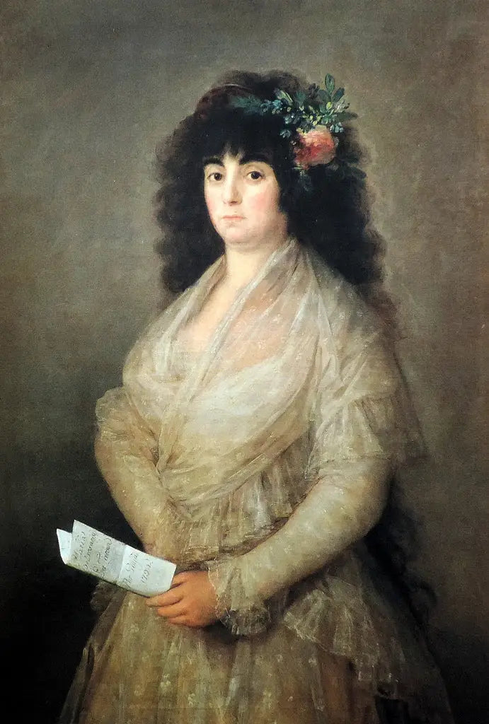 La Tirana - Francisco de Goya image 1 tableau peint à l’huile sur toile