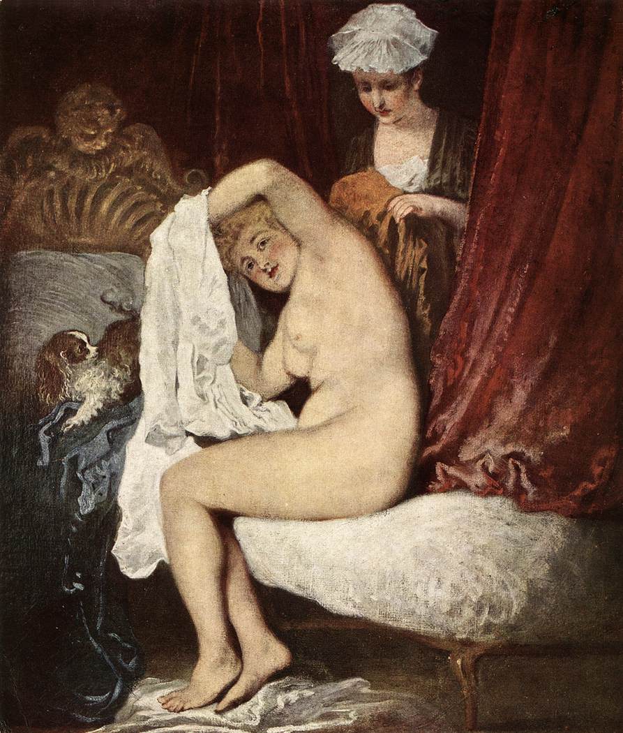 De toiletten - Antoine Watteau