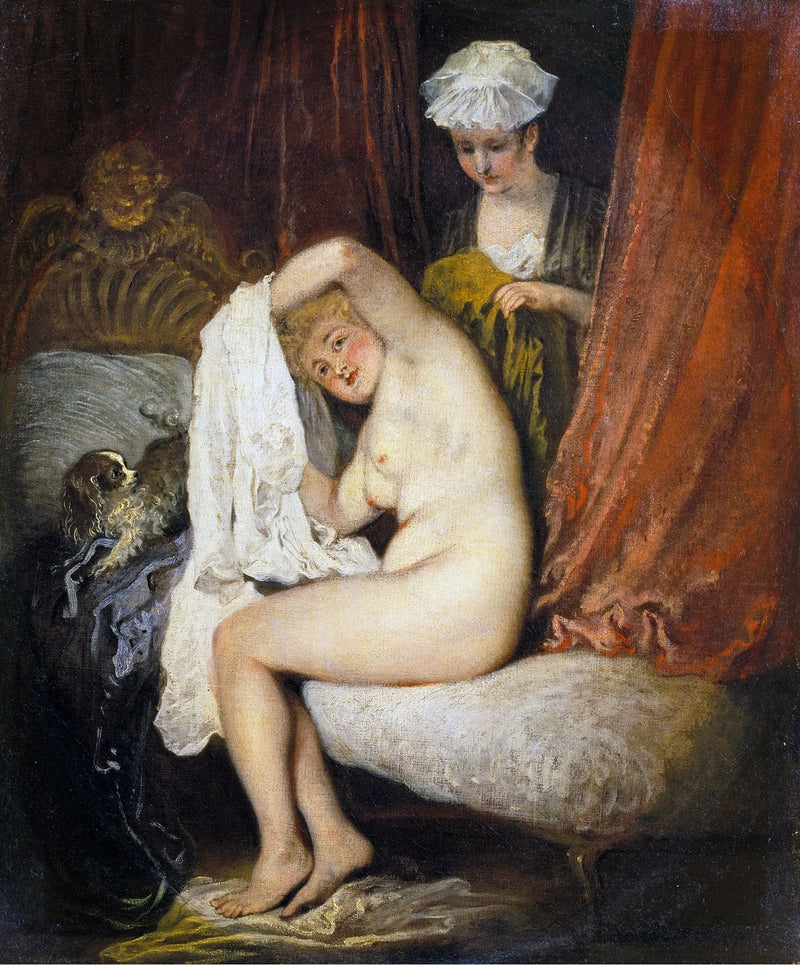 De toiletten - Antoine Watteau
