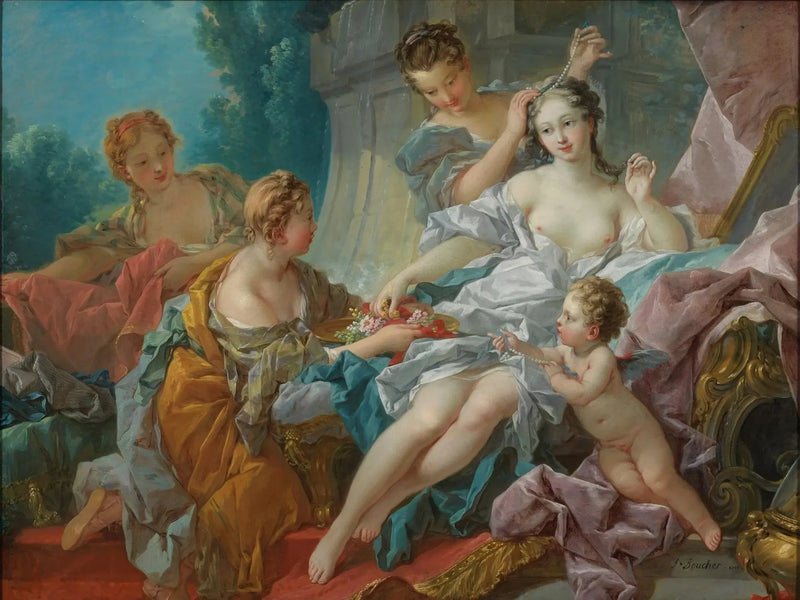 De Toilette van Venus - François Boucher