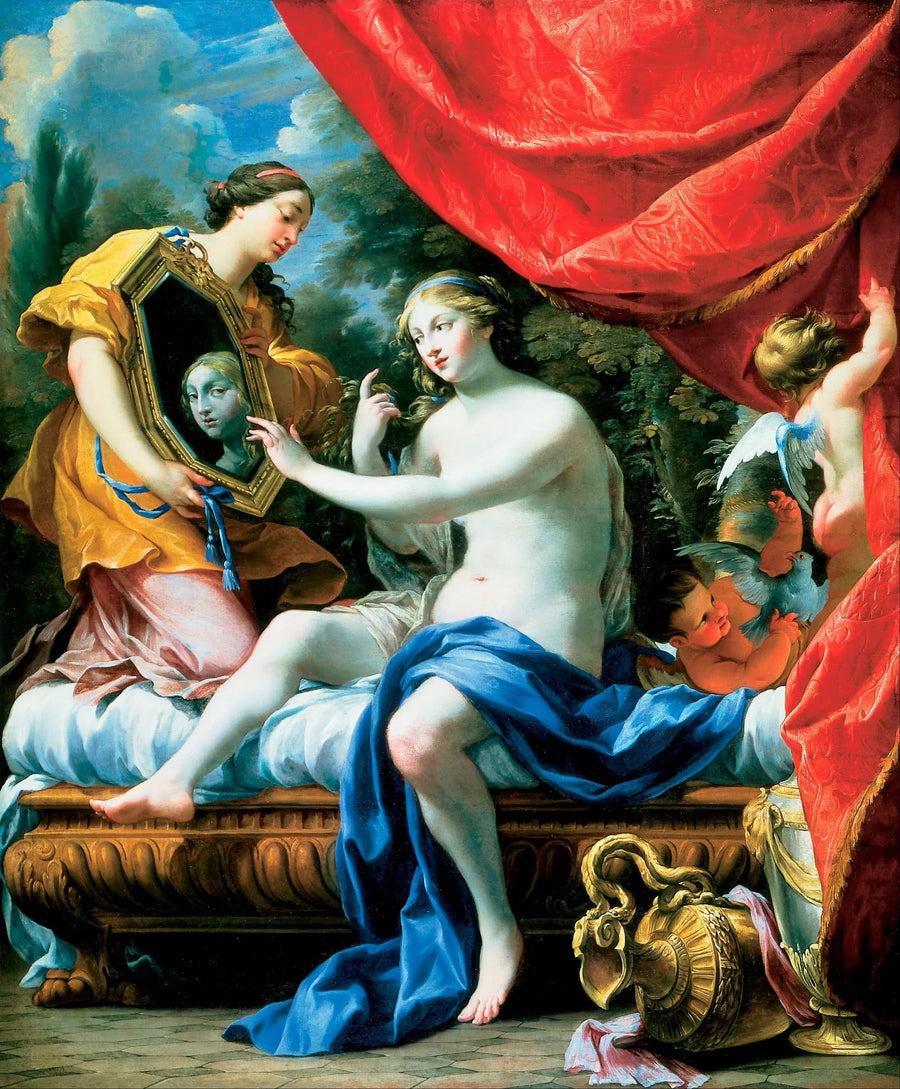 De Toilette van Venus - Simon Vouet