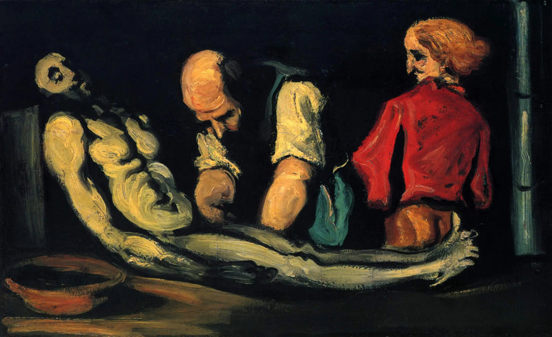 De begrafenistoilet - Paul Cézanne