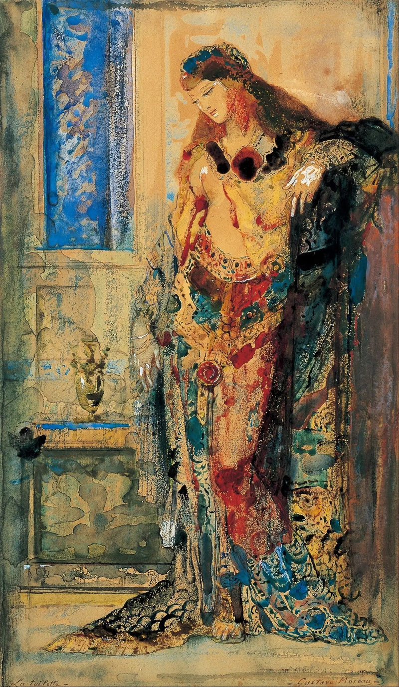Het Toilet - Gustave Moreau