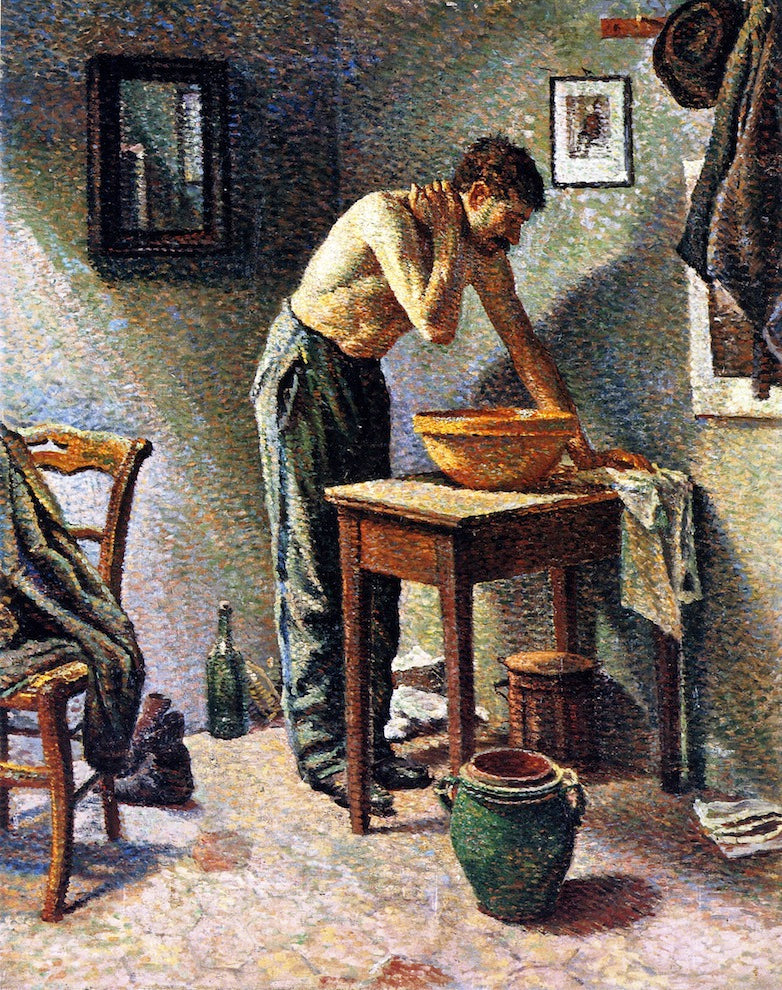 Het Toilet - Maximilien Luce