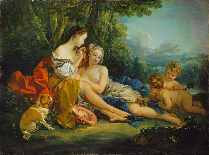 De pastorale toilette - François Boucher