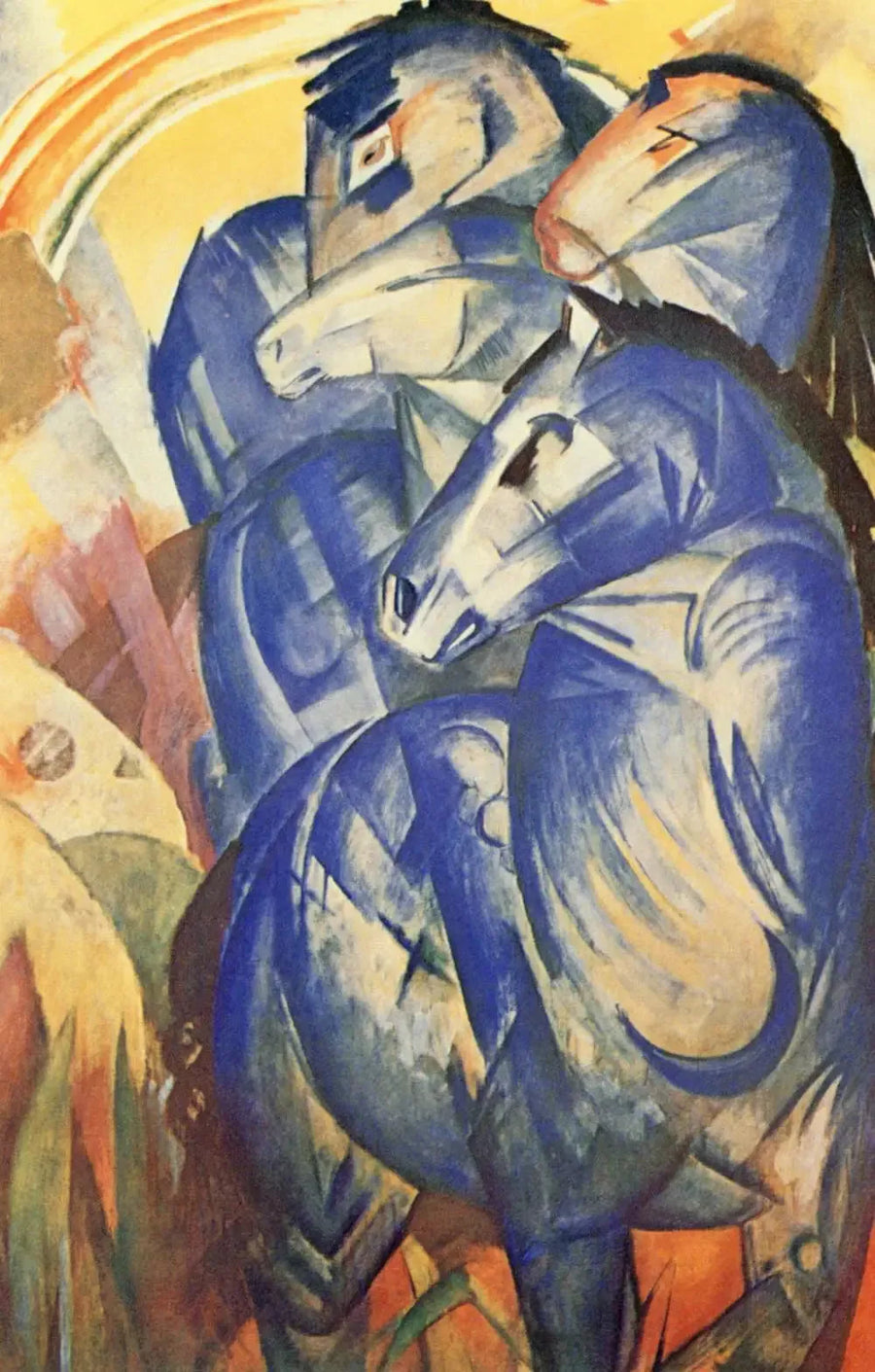 De Toren van de Blauwe Paarden - Franz Marc