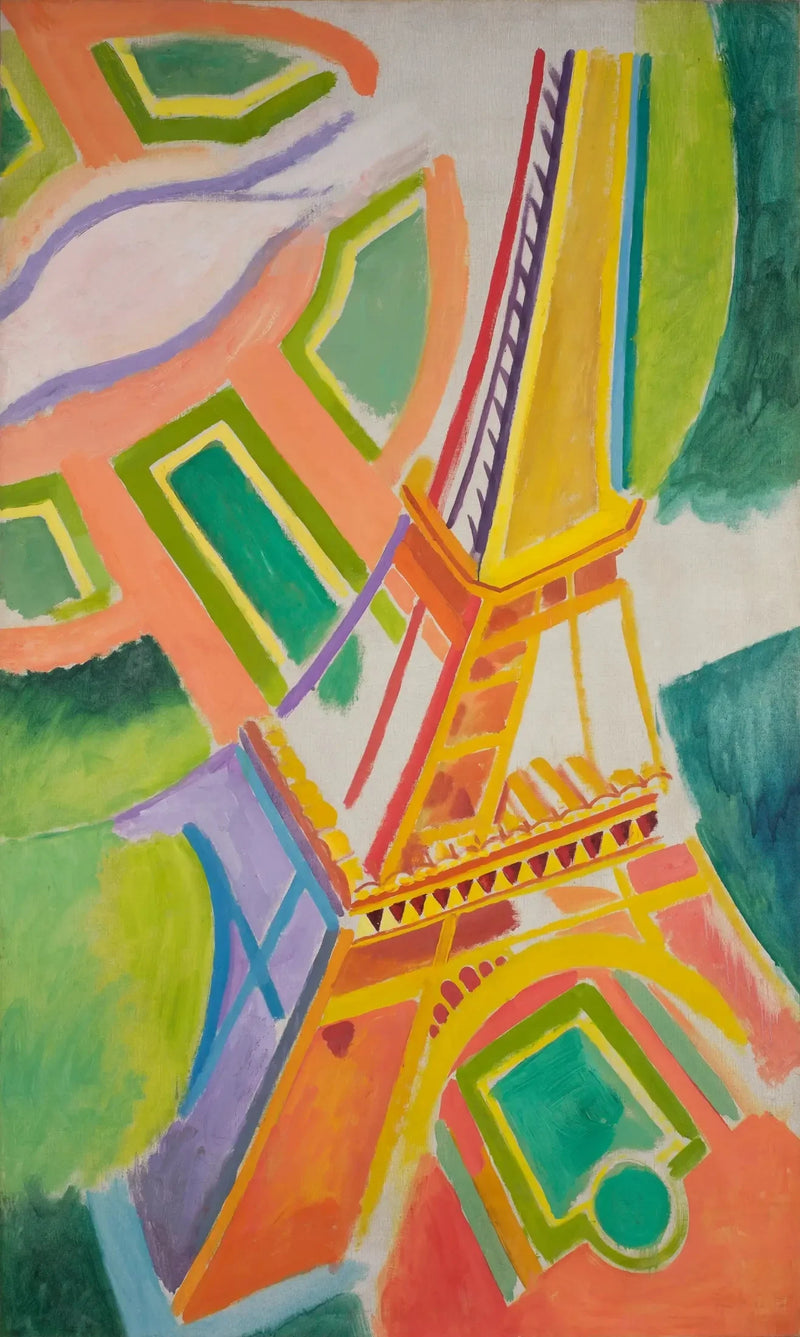 De Eiffeltoren - Robert Delaunay