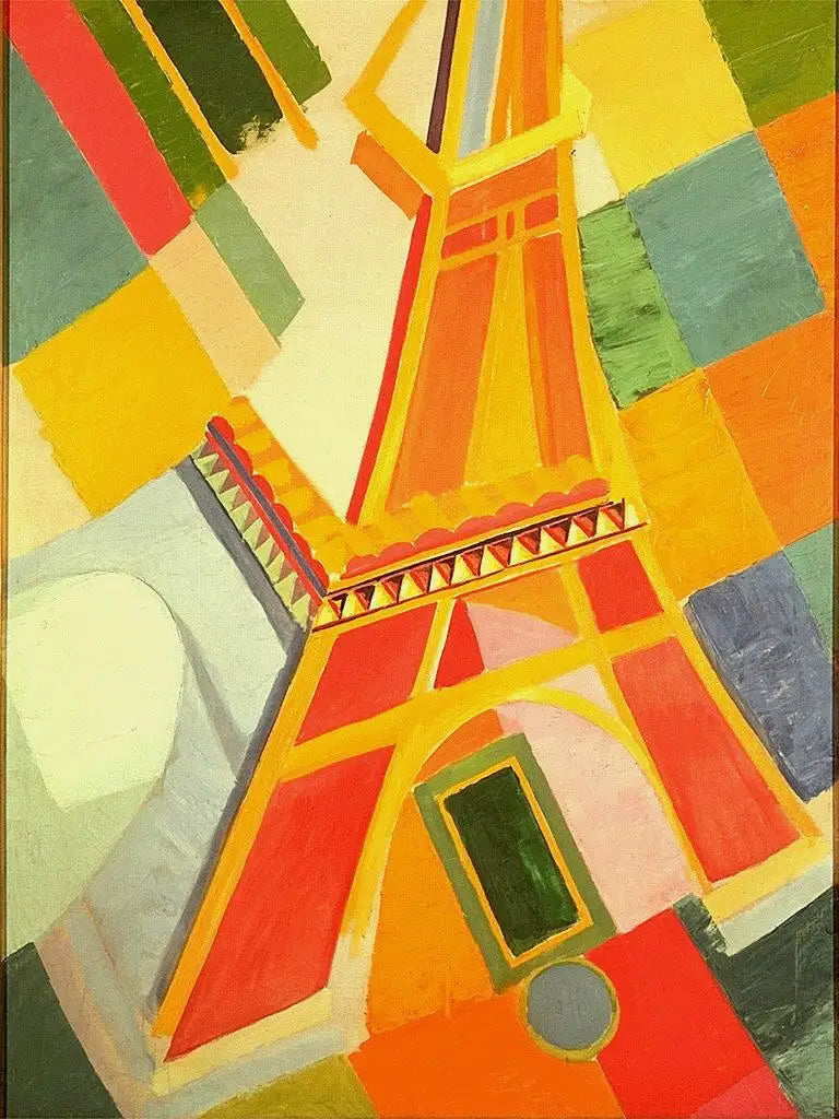 De Eiffeltoren - Robert Delaunay