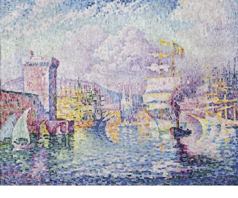 De roze toren. Marseille - Paul Signac