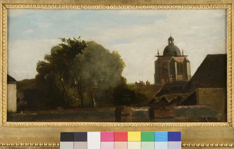 De toren van Saint-Paterne in Orléans - Jean-Baptiste Camille Corot