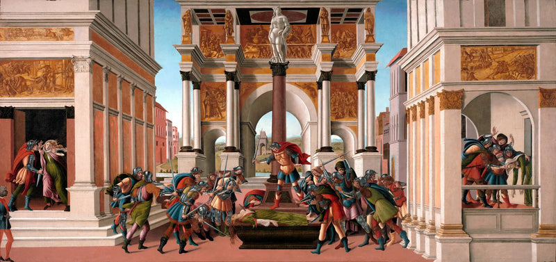 De Tragédie van Lucretia - Sandro Botticelli