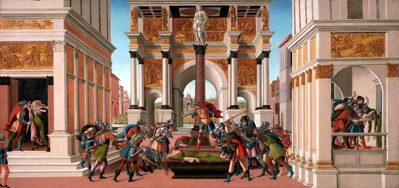 De Tragédie van Lucretia - Sandro Botticelli
