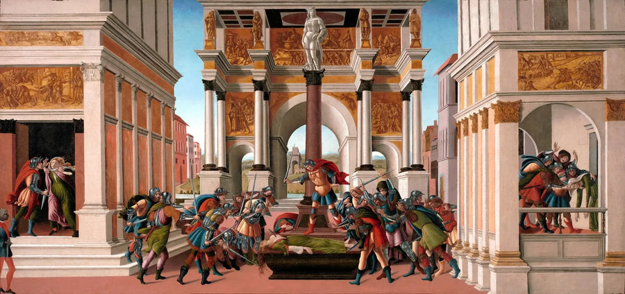 De Tragédie van Lucretia - Sandro Botticelli