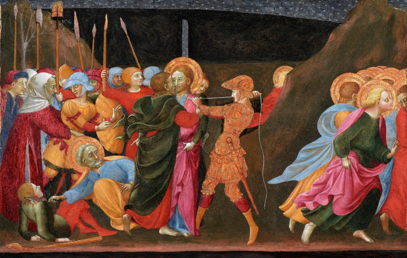 De verraad van Christus - Stefano di Giovanni (Sassetta)