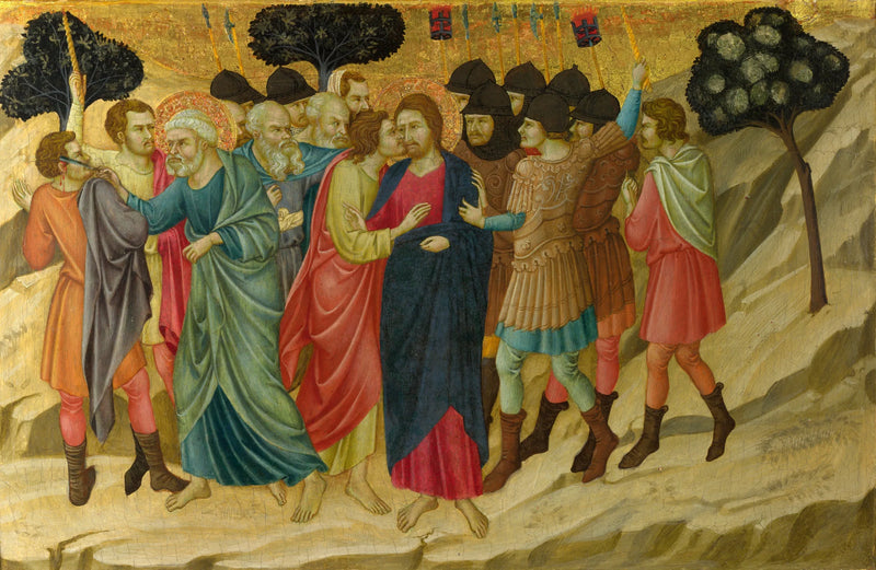 De verraad van Christus - Ugolino di Nerio