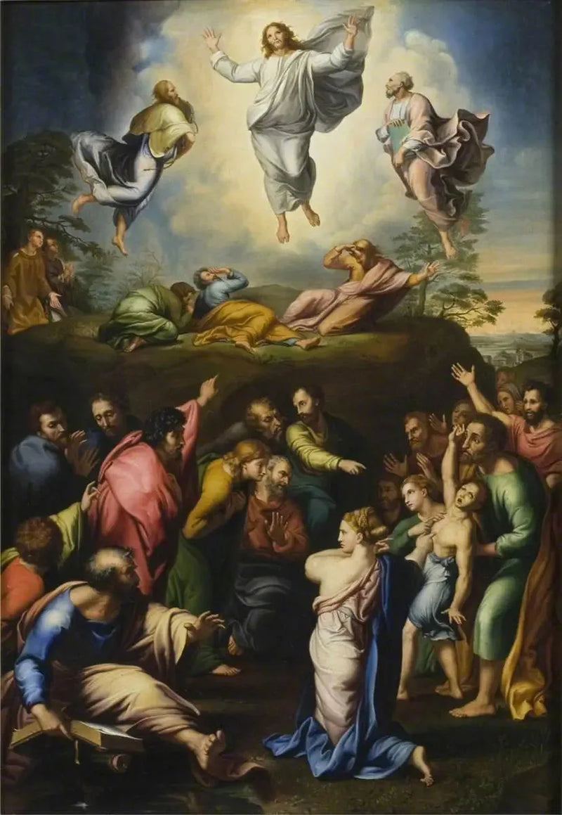 De Transfiguratie (naar Raphael) - Thomas Lawrence