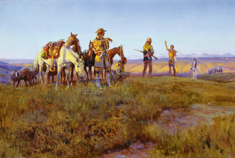 De Wapenstilstand van Wildman – De Vredescalumet - Charles Marion Russell

Source:
La Trêve de Wildman – Le Calumet de la Paix - Charles Marion Russell