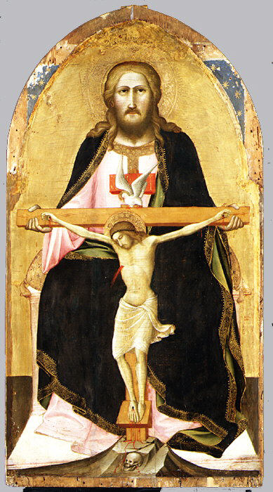 La Trinité - Agnolo Gaddi - Alpha Reproduction