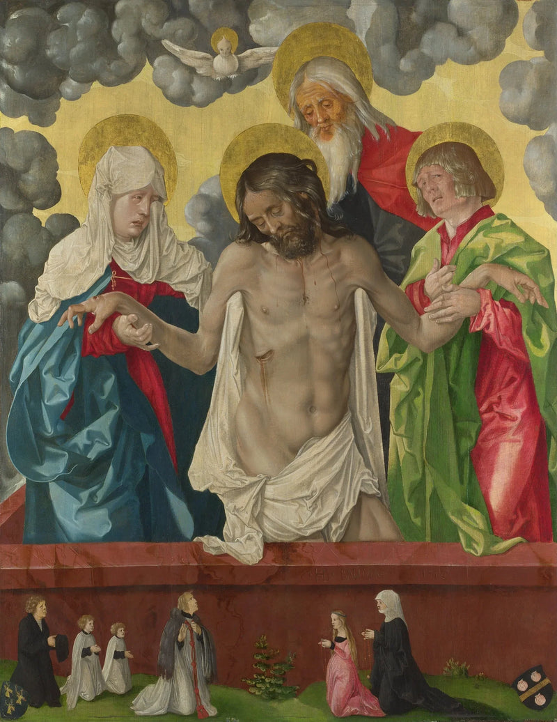 De Drie-eenheid en de mystieke Pietà - Hans Baldung Grien