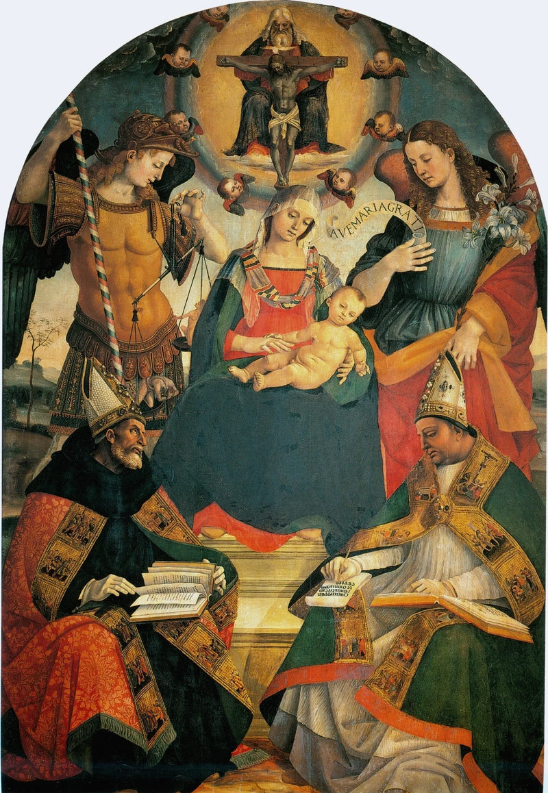 De Drie-eenheid - Luca Signorelli